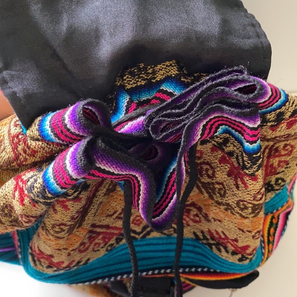 Multi Color and Pattern Backpack - Picture 5 of 6